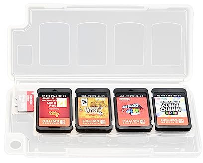 UDEE Custodia per giochi e accessori per Nintendo Switch, custodia portatile per schede di memoria