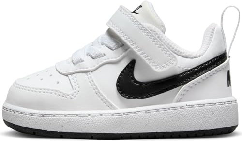 NIKE Court Borough Low Recraft (TD), Sneaker, White Black, 27 EU