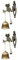 Happyyami 2 Sätze An Der Wand Befestigte Abendglocke Magnetische Windspiele Rustikale Türklingel Wandglocke Aus Gusseisen Tierische Türklingel Antike Ladenbesitzer Glocke Altmodisch Metall