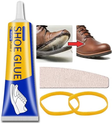Angivlga Shoe Glue Sole Repair, Transparent Glue For Shoes, Waterproof Shoe Glue Plastic Glue Fabric Glue Super Glue Gel, Plastic Glue Super Glue For Repairing Worn Shoes, Boots, Leather