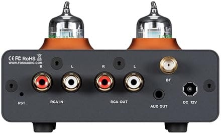 GMBYLBY 4 Channels Headphone Amplifier Fosi Ultra-Compact Stereo Amplifier With Power Adapter Earphone Headphone Amplifier