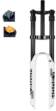 Fourche à Suspension de vélo VTT 26 27,5 Pouces 29 Pouces en Alliage de magnésium Double épaule DH Descente VTT vélo Fourche à Air Voyage 160mm