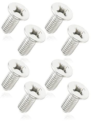 Flaconi 8 Pcs Freno Rotore Vite Bullone Rotore, Accessori Per Auto Sostituzione, Set Di Viti Di Fissaggio Disco Freno Rotore In Acciaio Inossidabile, Sostituisce #93600-06014-0h