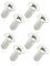 Flaconi 8 Pcs Freno Rotore Vite Bullone Rotore, Accessori Per Auto Sostituzione, Set Di Viti Di Fissaggio Disco Freno Rotore In Acciaio Inossidabile, Sostituisce #93600-06014-0h