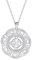 Arrebol Keltischer Knoten Kette Silber 925 Damen Halskette Hexenknoten Anhänger Original Für Frauen Schmuck Geschenk |45cm+5|