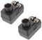 BELLIFFY Adaptateur De Signal TV 75-300 Ohm Balun Connecteur Mâle Type F À Insertion Rapide