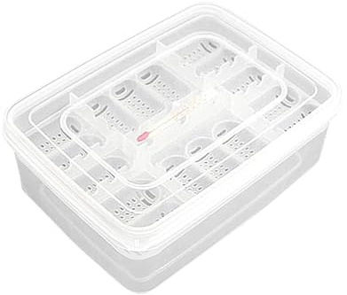 Bandejas de huevos de incubación de reptiles, 16 rejillas transparentes para huevos de reptiles | Caja de incubación, caja de incubación, caja de incubación, caja de incubación para gecko lagartos