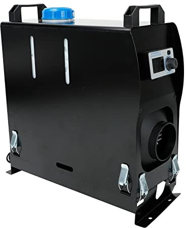 QWBDNMQP kW 12 V All-in-One-Luftdieselheizung mit LCD-Monitor und Fernbedienung für Auto, Bus, LKW, Wohnmobil, Zelt usw.