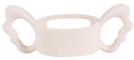 MOLUCKFU 1 Stück Griff Für Babyflaschen Griffe Für Babyflaschen Mit Strohhalm Reisebecherflaschen Für Naturflaschengriff Säuglingsflaschen Babyflaschenzubehör Babyflasche Beige