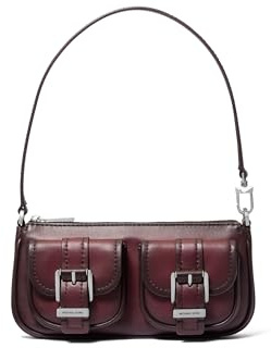 Michael Kors SM CONV POUCHETTE OXBLOOD One Size