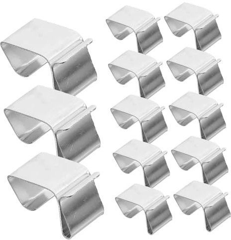 Alipis 50 Stück Weihnachtslicht Clips für Außen Haken zur Befestigung von Lichterketten an Dachrinnen für Festliche Dekorationen