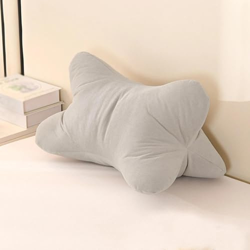 Lesekissen, Leseknochen, Ergonomische Form, Leseknochen, Lendenstütze Flexible Stütze für Büche, Ergonomisches Stützkissen Als Lesekissen Zum Relaxen, für Bett(Helles Curry)