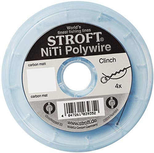WAKU Stroft Vorfachschnur NiTi Polywire 2m, 0.20mm 3.1kg
