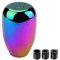 Fydun Schalthebel Universal 5 Gang Automatik Schaltknauf Gear Shift Knob mit 3 Adaptern 8mm/10 mm/ 12mm Auto Innenausstattung(Farbe)