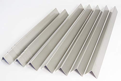 EWH - Barre Flavorizer per Barbecue a gas - Weber Platinum I/II Genesis 1000-5500 ( 8 barre corte + 5 lunghe )