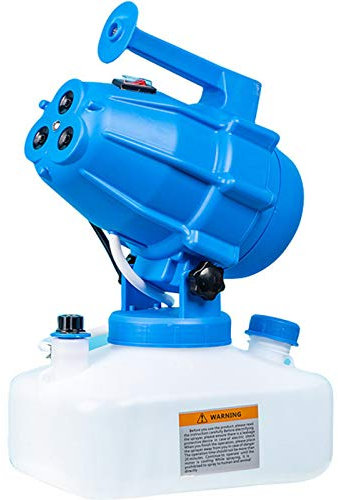 GBHJJ Nebulizador Desinfeccion Profesional, Pulverizador Electrico, Rociador Desinfectante para Lugares PúBlicos/JardíN/Industrial - Nebulizador de 5 L de Capacidad para DesinfeccióN (Azul)