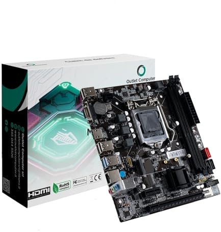 Placa base B75 1155 DDR3 HDMI Desktop Motherboard Ordenador CPU I3 I5 I7… (LGA 1155, B75)