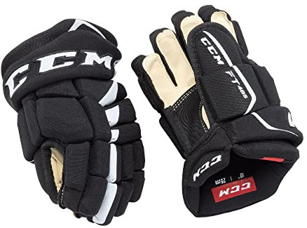 CCM JetSpeed FT485 Junior BLACK/WHITE10 Eishockey Handschuh