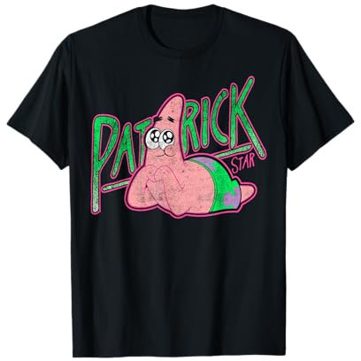 SpongeBob Schwammkopf Patrick Star Klassisches Süßes Lächeln T-Shirt