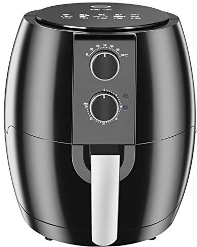 X&Z-XAOY 1350W Electric Hot Air Fryer With 5 In 1 Menus Temperature Control & Timer Oven Oilless Cooker Nonstick Basket Air Fryers,4.1QT
