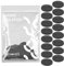 Speaker Isolation Feet – 16-Pack 1 Platinum Silicone Dots by Hudson Hi-Fi – Non-Adhesive, Non-Skid Anti-Vibration Pads for Turntables, Subwoofers, Audio Equipment – 20 Duro
