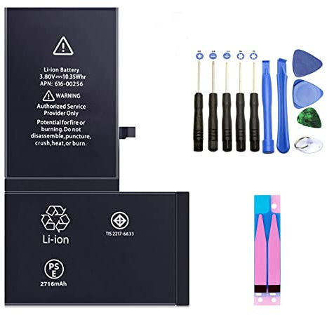 Expert-mobiles-Batterie Interne Compatible pour (iPhone XS Max) + Outils + Sticker