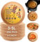 Katbite Air Fryer Liners Disposable, Non-Stick Air Fryer Parchment Paper Liners, Oil-Proof Water-Proof Round Air Fryer Liners for Cooking, Baking (6.5 inch 230pcs)