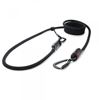 TAMER Hundeleine | Easy-Long Twist | Ø9mm - 4m - schwarz