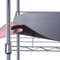 BRIAN & DANY Draht-Regaleinlagen, 35,6 x 91,4 cm, Set mit 10 Stück, robuste Regaleinlagen für Drahtregale, wasserdichte Drahtregal-Abdeckung, schwarz