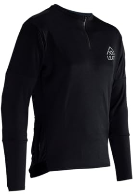 Leatt Herren Trikot, Schwarz, L