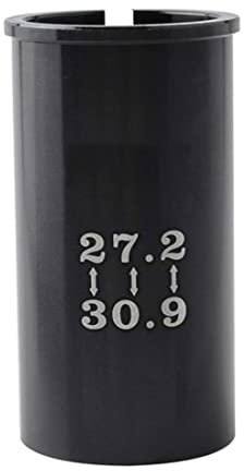 Pastoralist Fahrradsitzpfosten, Sitzpfosten -Adapter Shim Bike Sattelpfle -Röhrchen Reduktionshülle 27,2 mm auf 30,9 mm Aluminiumlegierung für Mountainbike
