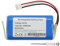 K KYUER 2600mAh MD-C30B LTR300VX Aspiradoras Batería para Liectroux C30B, C30B 2D,Midea M4,B laupunkt XBoost BPK-VCBB1XB,Proscenic Neo 820P 830P D071-INR-CH-4S1P Robot Vacuum Cleaner Battery