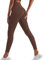 XDSP Leggings Sportleggins Damen Lang High Waist Scrunch Butt Yogahose Elastische Hose mit Taschen Bauchweg Sporthose Fitnesshose Breathable Sports Yoga Pants Gym Yoga Trainingshosen Workout