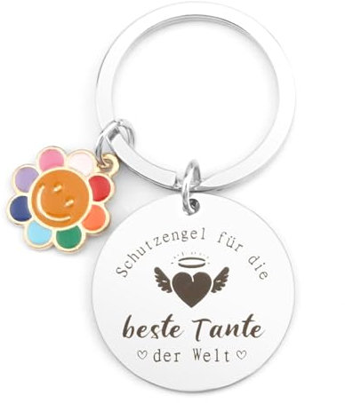Wixelon Muttertag Geschenk,Tante Geschenk,Geschenk Tante,Beste Tante Geschenk,Geschenke für Tante,Tante Geburtstagsgeschenk,Schlüsselanhänger Tante,Geschenk Tante Weihnachten