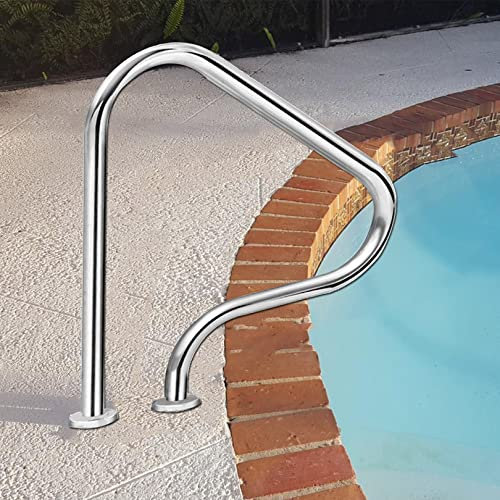 QLSABIA Corrimano per Piscina Corrimano per Piscina per Piscine interrate, 31,4