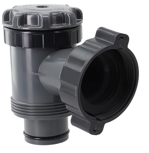 Válvula de émbolo de bomba de filtro de piscina, válvula de émbolo de encendido y apagado, bomba de filtro de piscina compatible de repuesto manguera de 38 mm