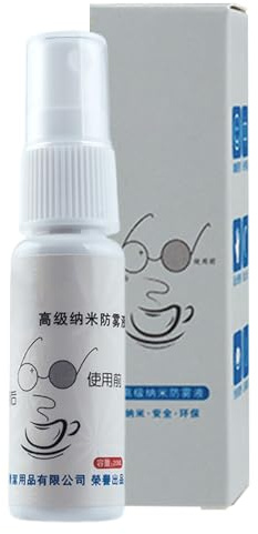 Generisch Anti Fog Spray Für Schwimmbrille,Anti-Beschlag Mittel Für Brillen | 20ml Entnebelungsspray Für Schwimm- Und Ski-Brillen Unisex