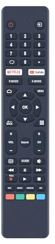 1 Mando a Distancia de Repuesto for JVC INFINITON Smart LED LCD TV sin Voz