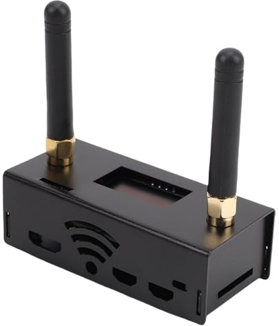 XUMIUZIY MMDVM Duplex Hotspot Board, Digitales Multi Modem Sprachmodem mit 0,96 Zoll OLED Bildschirm, UHF/VHF Dualbändern, Dual Antennen, LED Anzeige, für Ras Pi