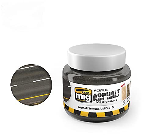 Ammo Asphalt Ground Acrylic Textures (250 Ml. Jars)