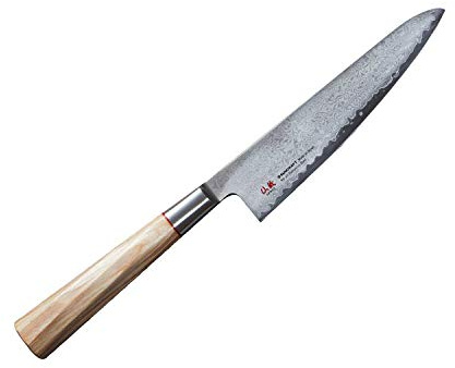 SUNCRAFT Senzo Twisted Octagon TO-03 Santokumesser 14,3 cm, VG10 67 Lagen, 61 HRC