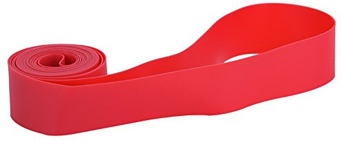 Alomejor 2 Stücke PVC Rot Fahrrad Reifen Pannenschutz Anti Punktion Bike Reifen Felgenband für Mountain Road Bike(26inch)