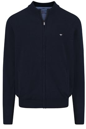 FYNCH-HATTON Strickjacke aus Baumwolle mit Stehkragen