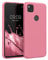 kwmobile Hülle kompatibel mit Google Pixel 4a Hülle - gummierte TPU Silikon Handyhülle - Schutzhülle für kabelloses Laden - Case in Sweet Candy