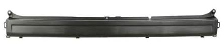 Pare-choc arrière central noir compatible avec Renault Master 3 depuis 2010