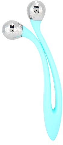 Roller Visage, Mini Masseur Facial Portable, Outil de Rajeunissement de la Peau avec Double Balle de Massage 3D, Effet de Serrage et Lifting