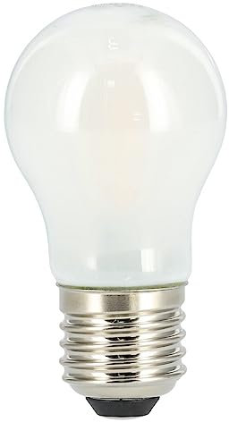 Xavax LED-Filament E27, 470lm ersetzt 40W, Tropfenlampe, Warmweiß, matt