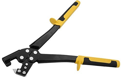 Alicates Punzonadores Fijos de Quilla de Acero Ligero Arrugador de Espárragos para Decoración Alicates de Techo Cartongesso Placo Crimpador de Rieles Pr Ventajas Mango