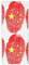 SAINV China saugfähiges Handtuch, 30,5 x 79,5 cm, für Badezimmer, Strand, Junggesellinnenabschied, maschinenwaschbar und wiederverwendbar
