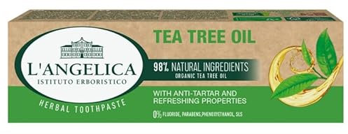 L'Angelica, Teebaumöl, Zahnpasta, 75 ml - Langfristig!